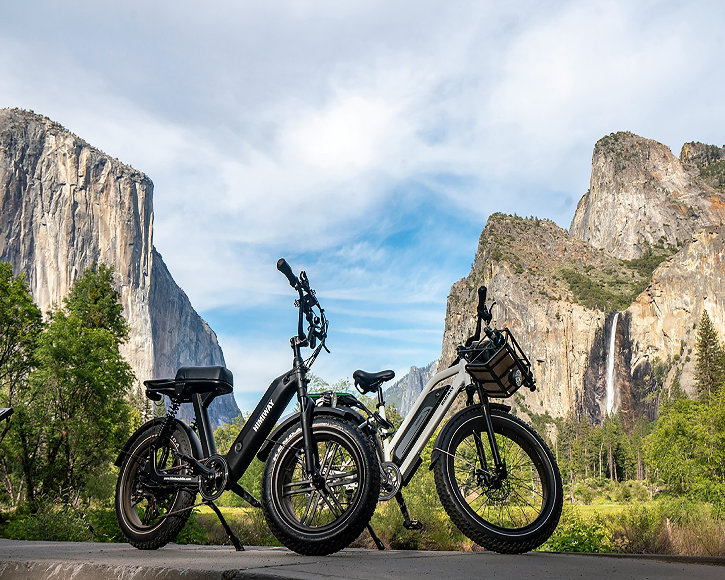 An e-bike stranded with a drained battery