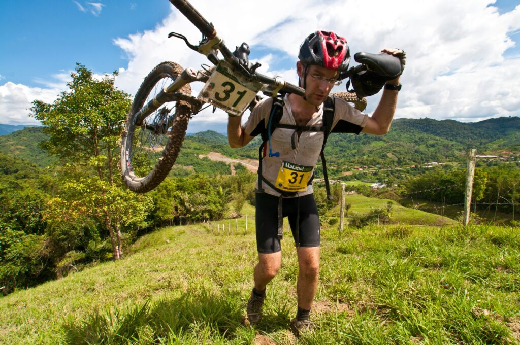 mountain biking adventure