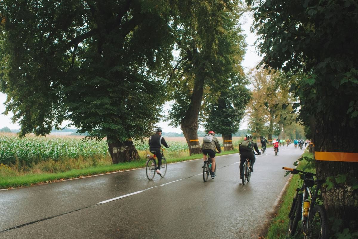 Essential items for eBike tours including helmet, repair kit, snacks.